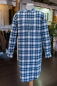 Preview: Flannel Nightshirt LV 38 -Blue White Check